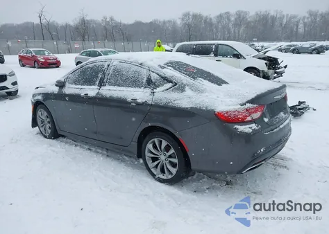 2015 Chrysler 200 S из США, поврежденный, VIN 1C3CCCBB0FN567717